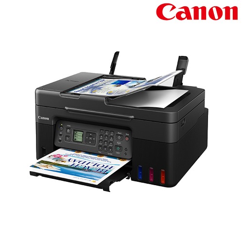 캐논 정품 G4970 무한잉크 팩스 복합기 컬러 잉크젯 프린터