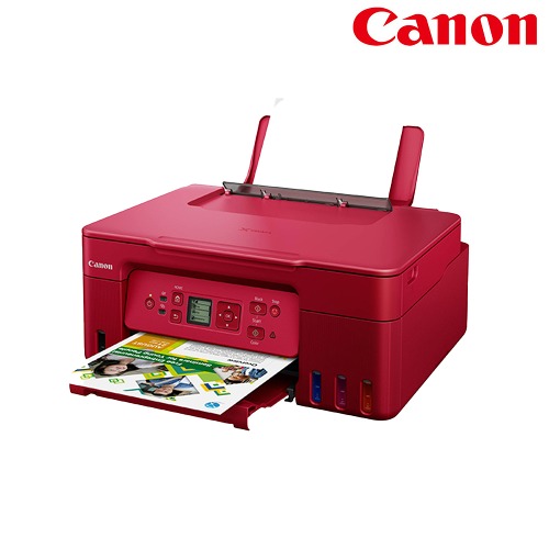 캐논 정품 G3972 무한잉크 복합기 컬러 잉크젯 프린터 레드